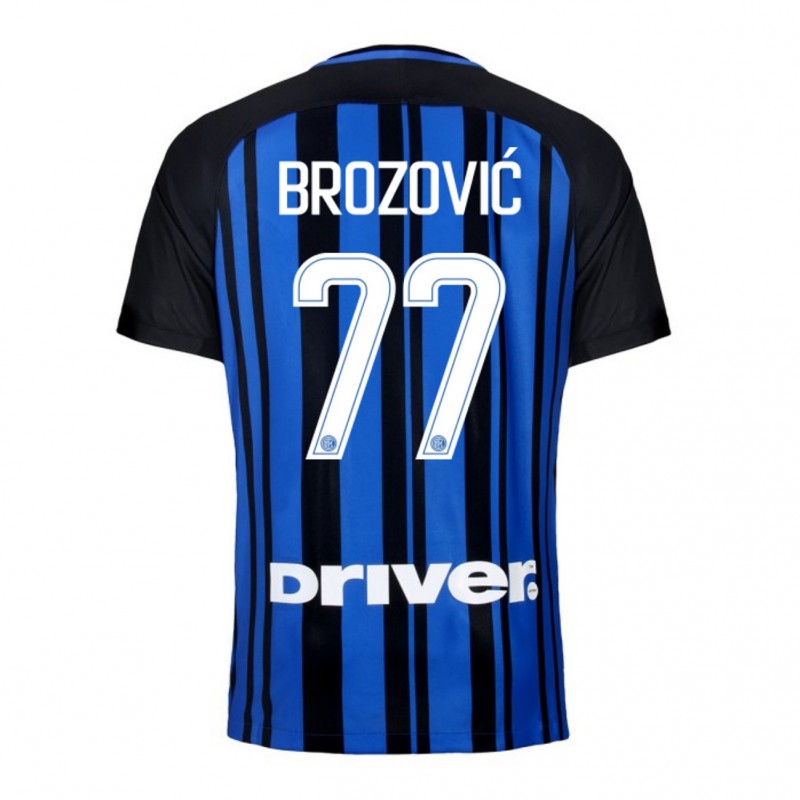 Brozovic's Special 110th Anniversary Patch Shirt, to be Worn vs. Milan