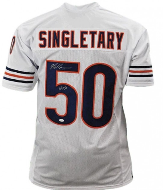 Mike Singletary Signed Football Jersey