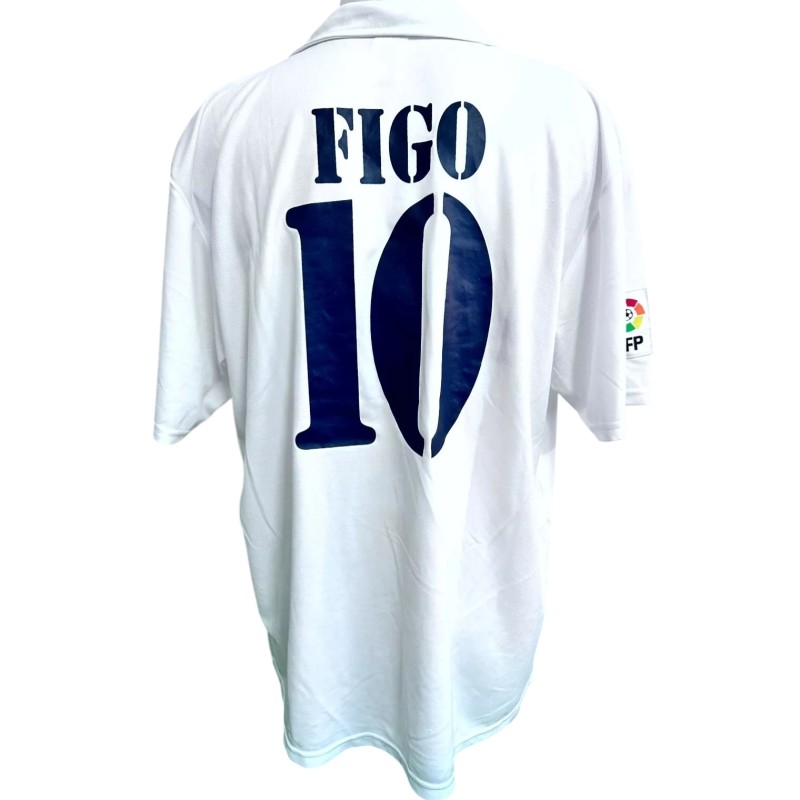 Figo's Real Madrid Issued Shirt, 2002/03