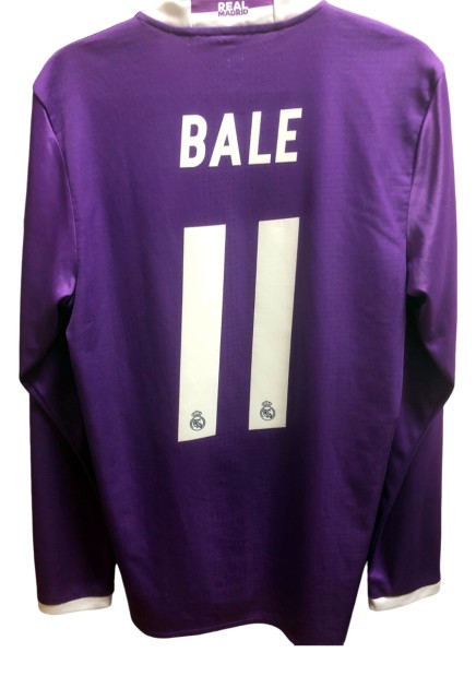 Gareth Bale's Real Madrid UCL Final 2016/17 Match-Issued Shirt, vs Juventus