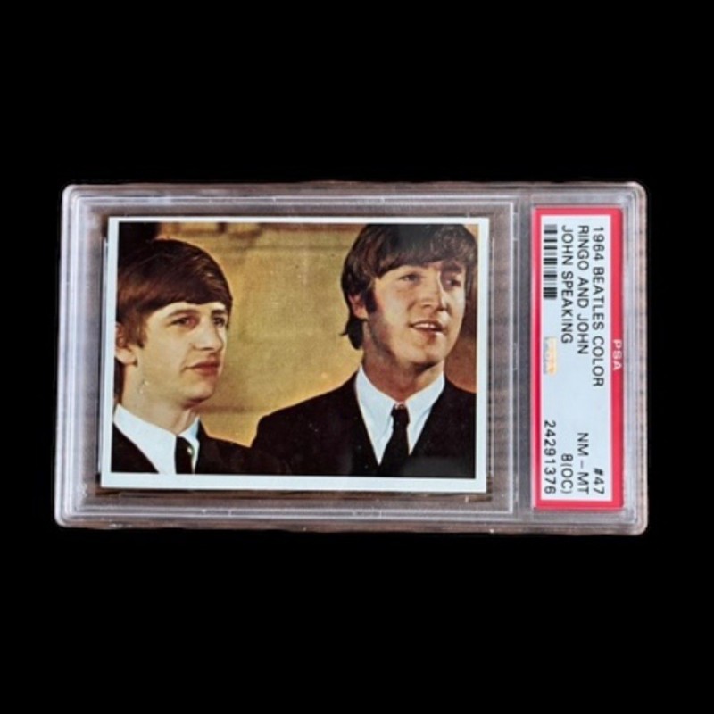 The Beatles 1964 Color Collector's Card