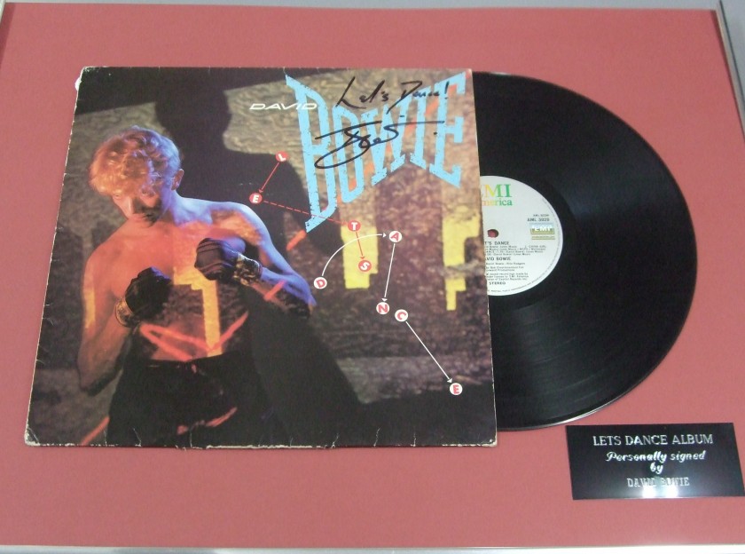 David Bowie Signed Album