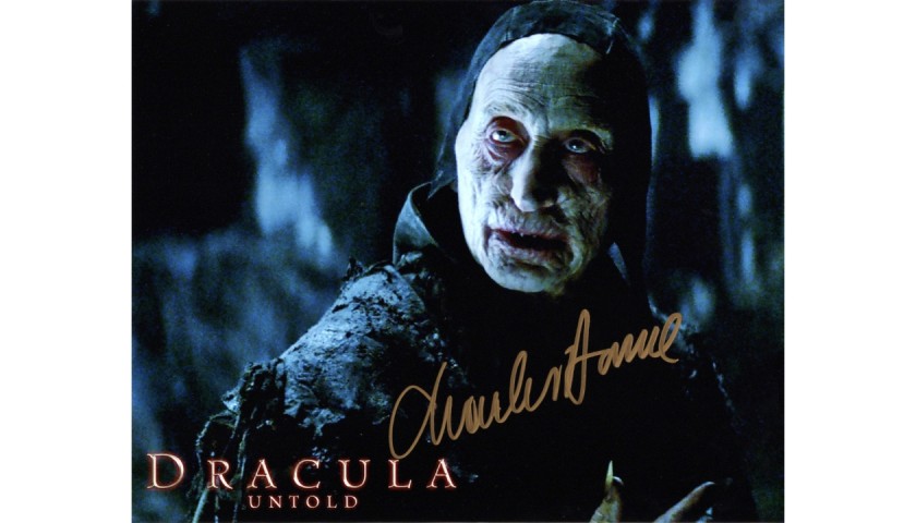 "Dracula Untold" Charles Dance Signed Photograph