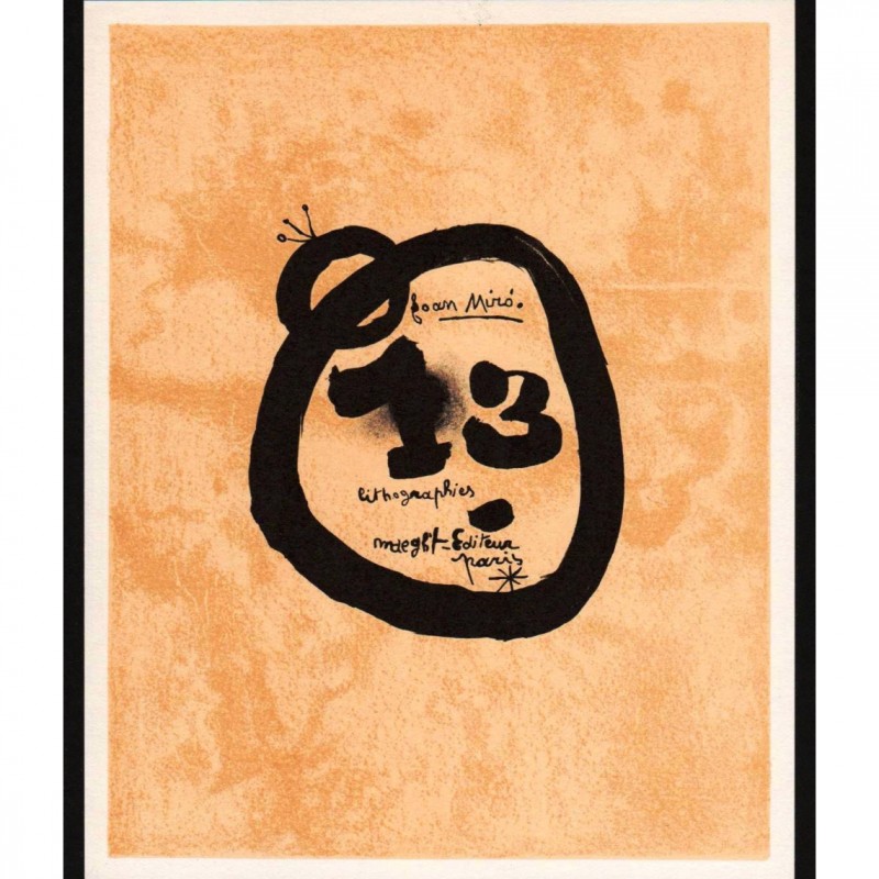Untitled 1972 Lithograph by Joan Miró 