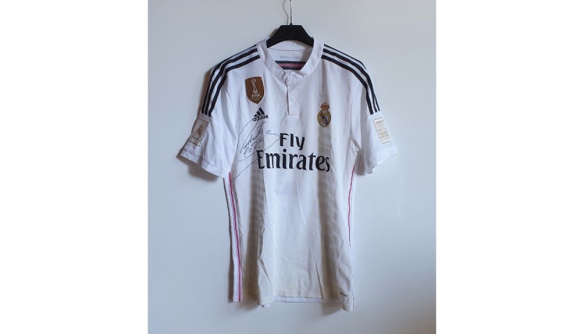 Carlos' Real Madrid Match Worn Signed Shirt