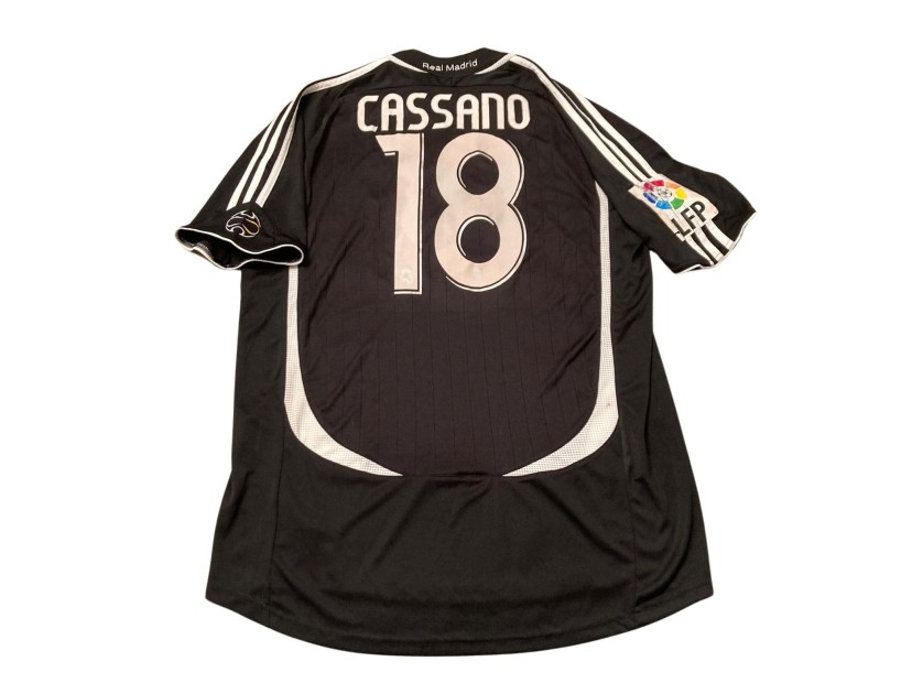 Cassano's Real Madrid Match-Issued Shirt, 2006/07