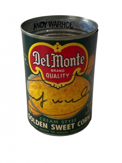 Del Monte Signed by Andy Warhol 
