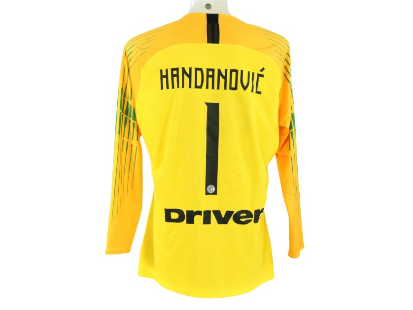 Handanovic's Inter Match-Issued Shirt Inter, 2018/19