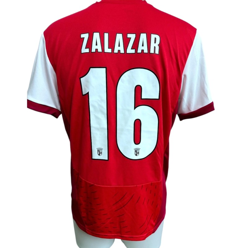 Maglia Indossata Zalazar Sporting Braga, Europa League 2024/25