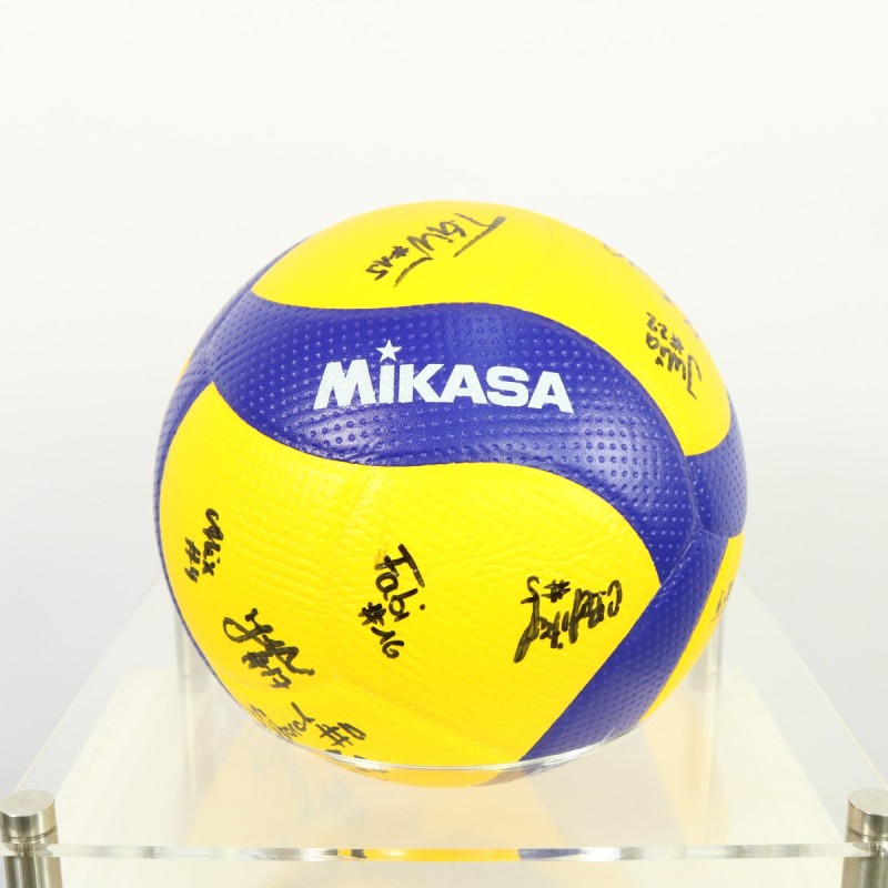 Official ball at Eurovolley 2023 autographed by the Swiss Women's National Team