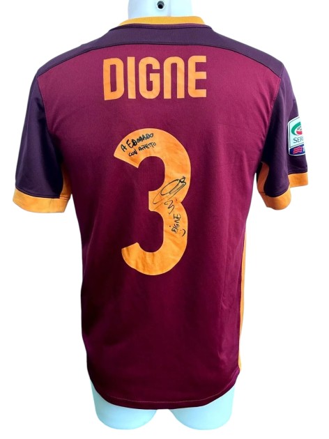 Digne's Roma Signed Official Shirt, 2015/16