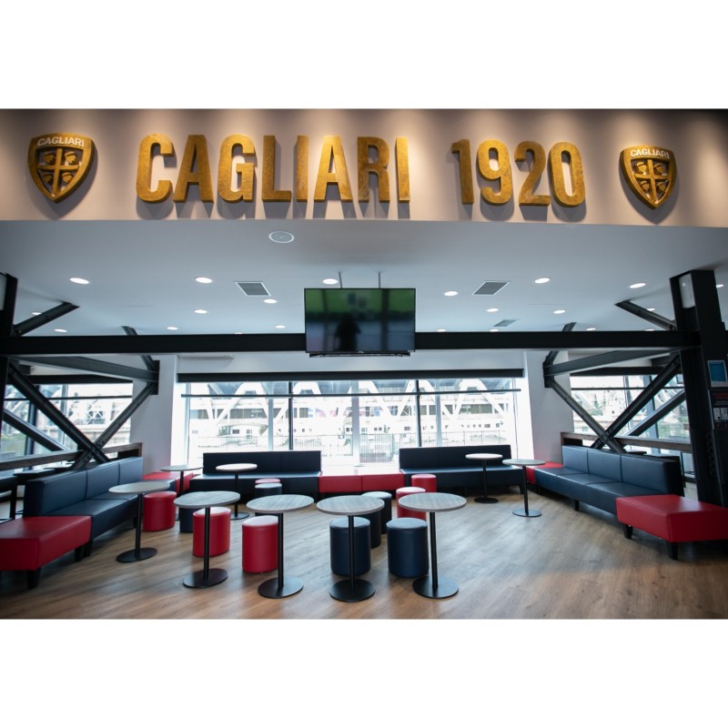 Enjoy the Cagliari vs Atalanta Match from the Blue Stand + Walkabout Museum and Hospitality