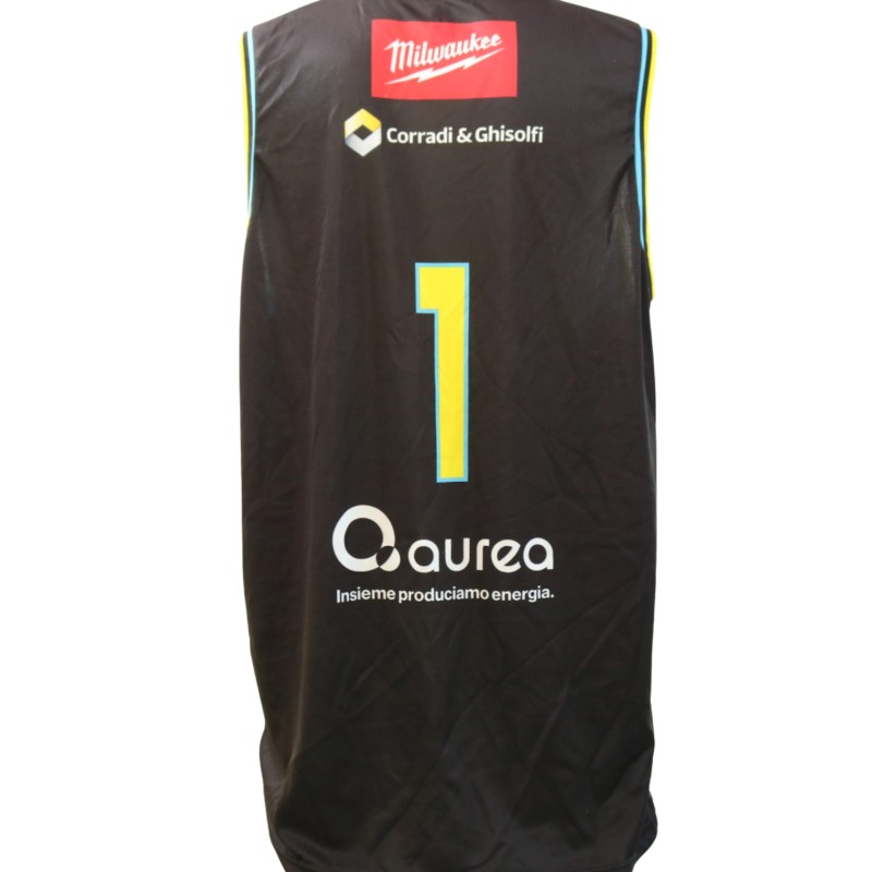 Completo unwashed Estra Pistoia vs Vanoli Cremona 2025 - Autografato