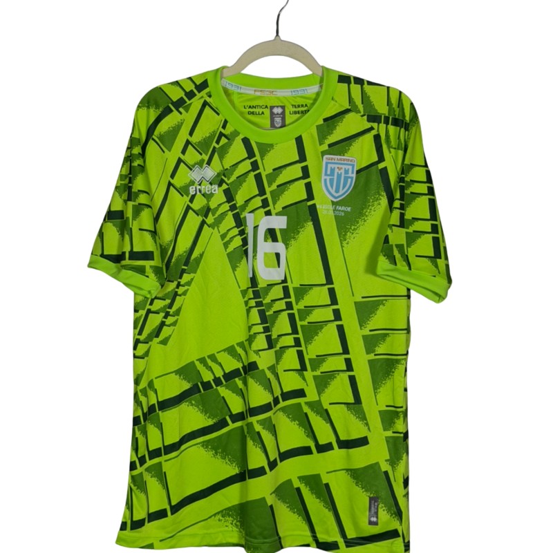 Zavoli's Unwashed Shirt, San Marino vs Faroe Islands 2026