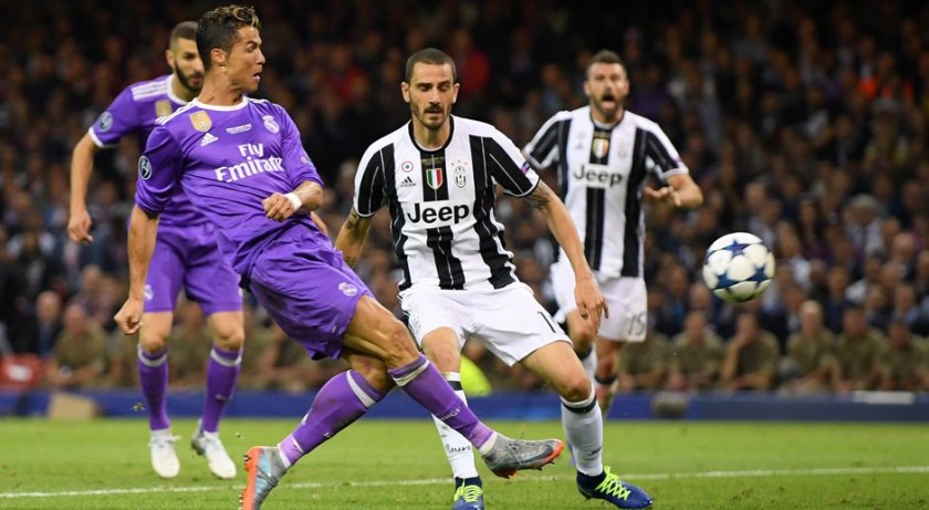 Bonucci's Match Shirt, Juventus-Real Madrid UCL 2017 Final