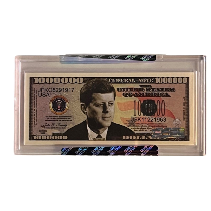 John F. Kennedy Limited Edition Encapsulated Collectible Bill