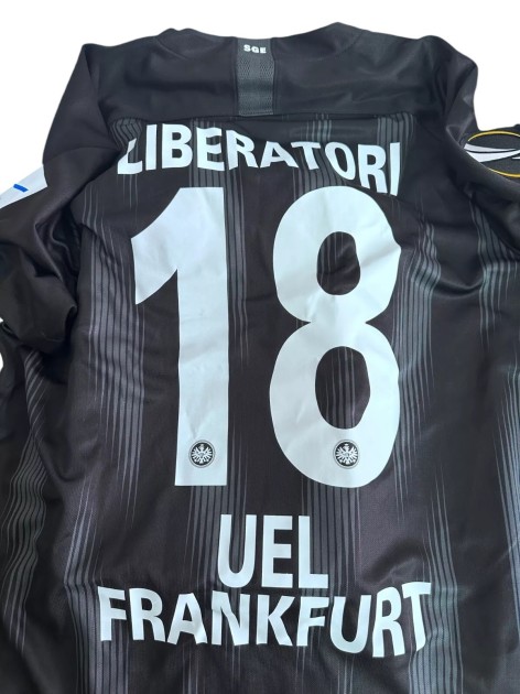 Eintracht Frankfurt vs Lazio UEL 2018/19 Commemorative Shirt Box Set