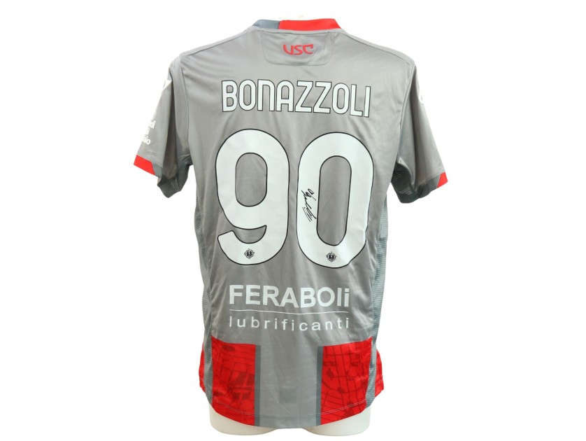 Bonazzoli's Signed Unwashed Shirt, Como vs Cremonese 2025