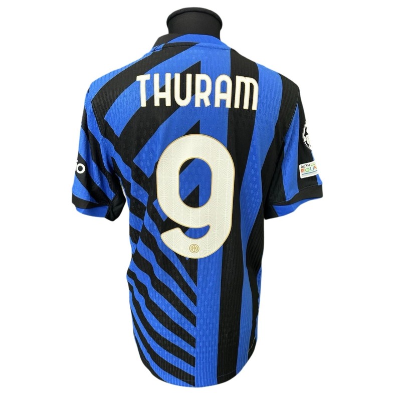 Thuram's Issued Shirt, Inter vs Barcelona UCL 2025