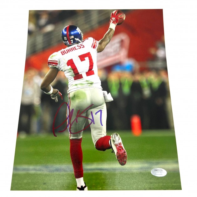 Plaxico Burress' Signed Photograph