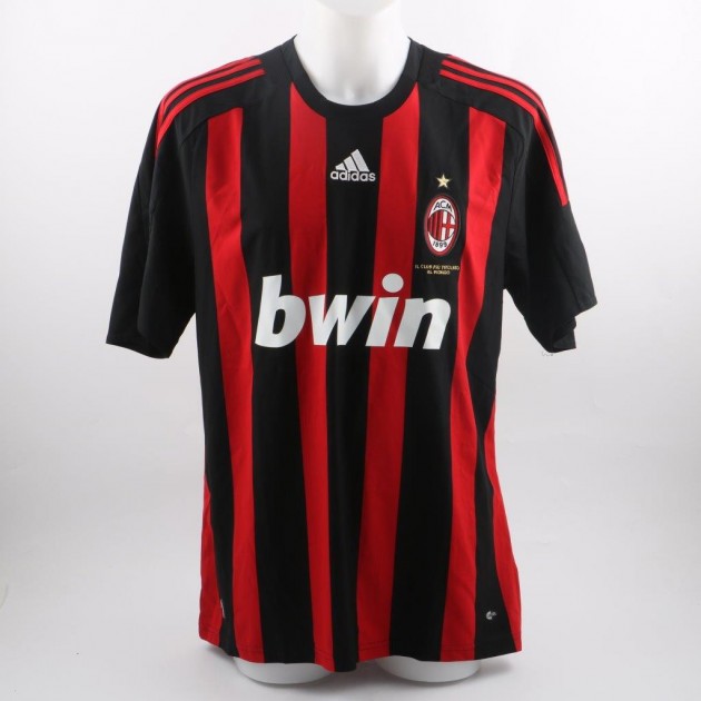 Milan shirt limited edition, signed by Pato, Kaka and Ronaldinho