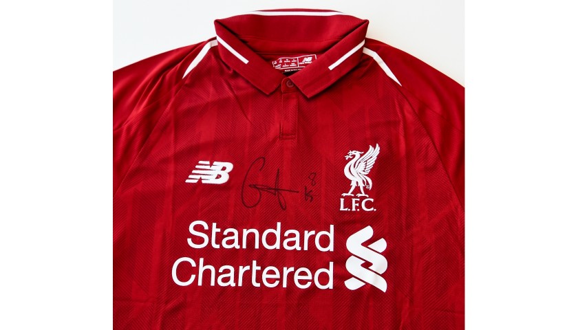 Naby Keita Signed Liverpool FC 18/19 Home Shirt