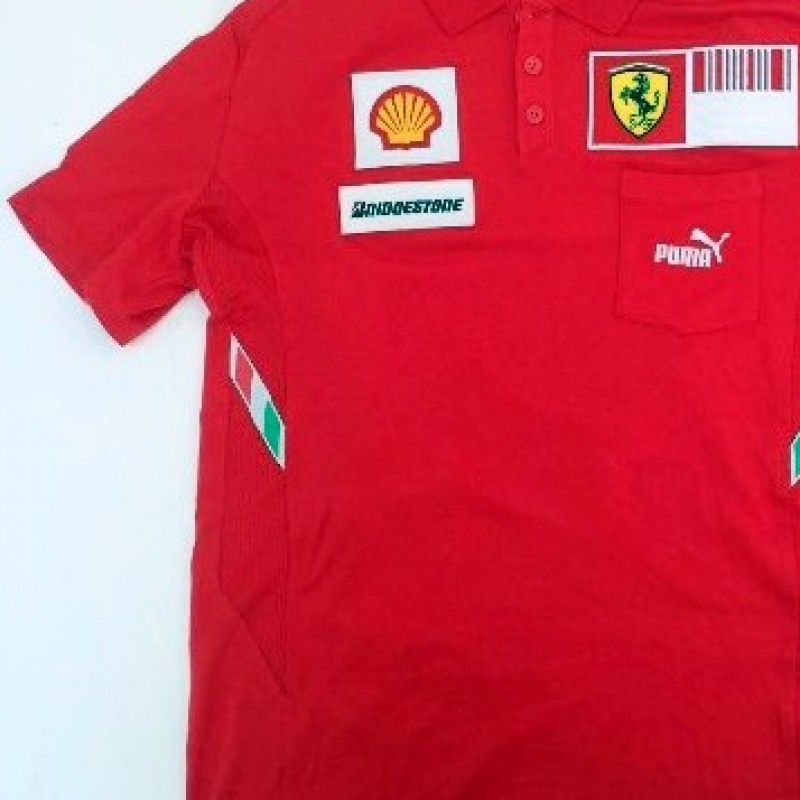 Schumacher signed Ferrari shirt