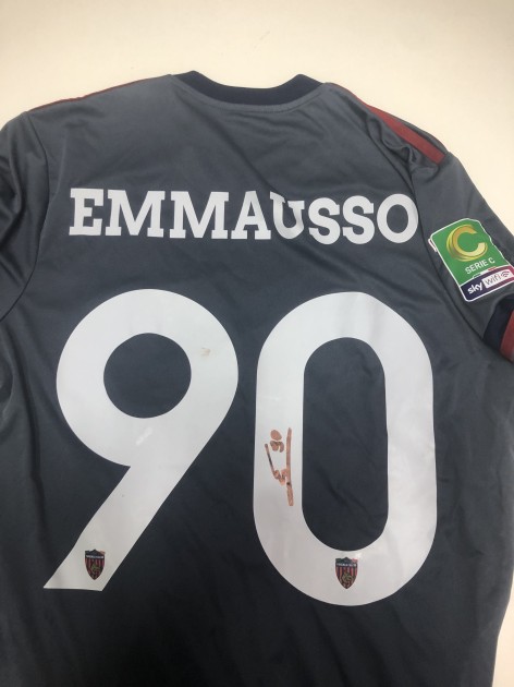 Emmausso's Signed Unwashed Shirt, Cosenza vs Trapani 2026 - Special Patch Earth Day