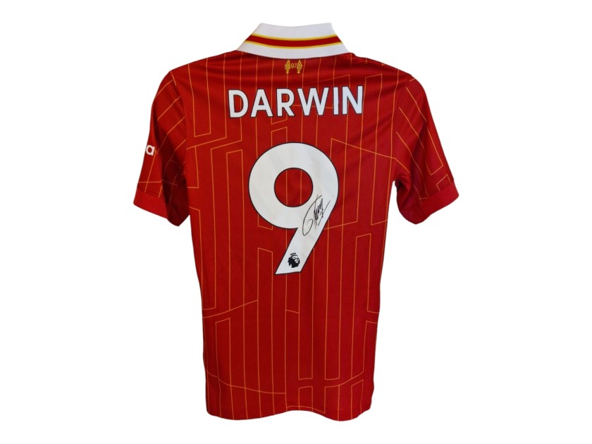 Darwin Nunez's Liverpool 2024/25 Signed Official Shirt