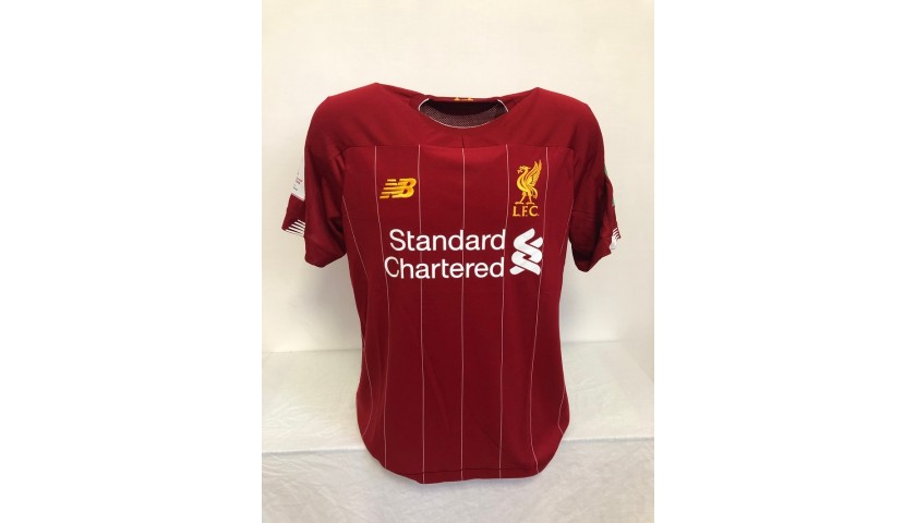 Firmino's Official Liverpool Signed Shirt, 2019/20