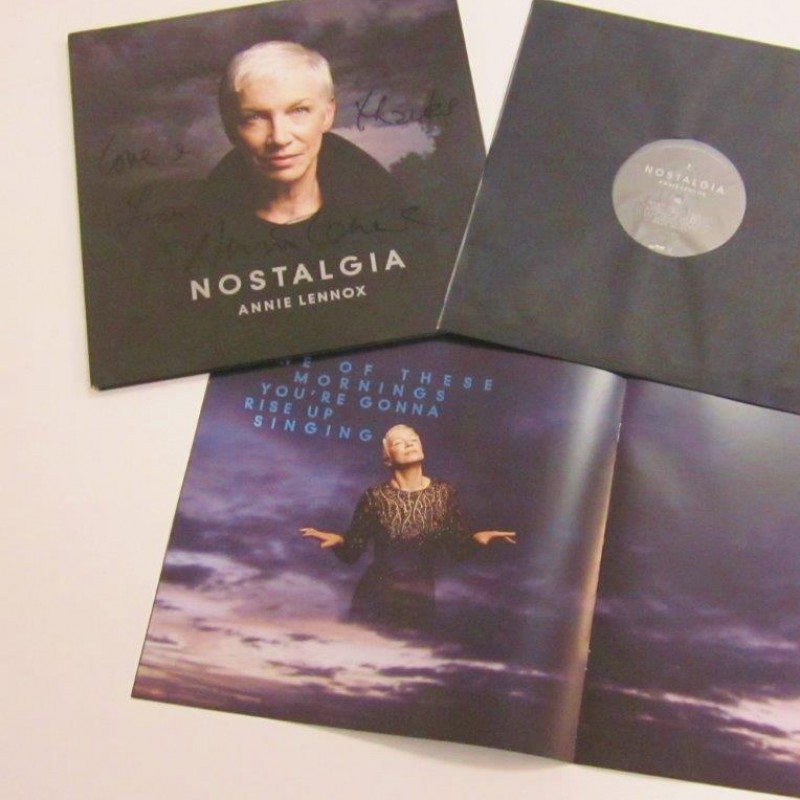 Vinyl Annie Lennox "Nostalgia" signed