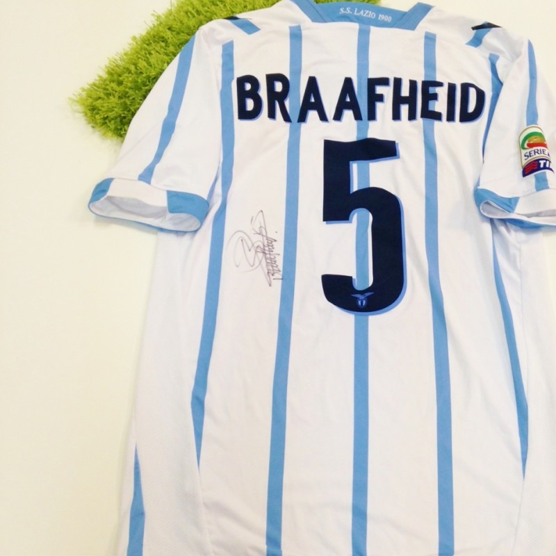 Maglia Braafheid indossata, Chievo Verona-Lazio Serie A 2014/2015 - firmata