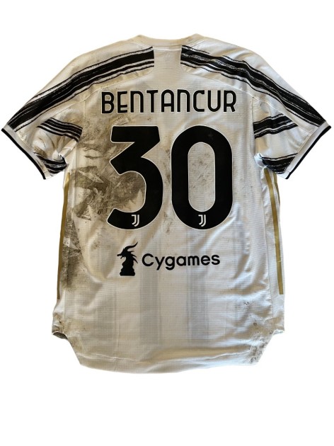 Bentancur Unwashed Shirt ,Milan vs Juventus 2021