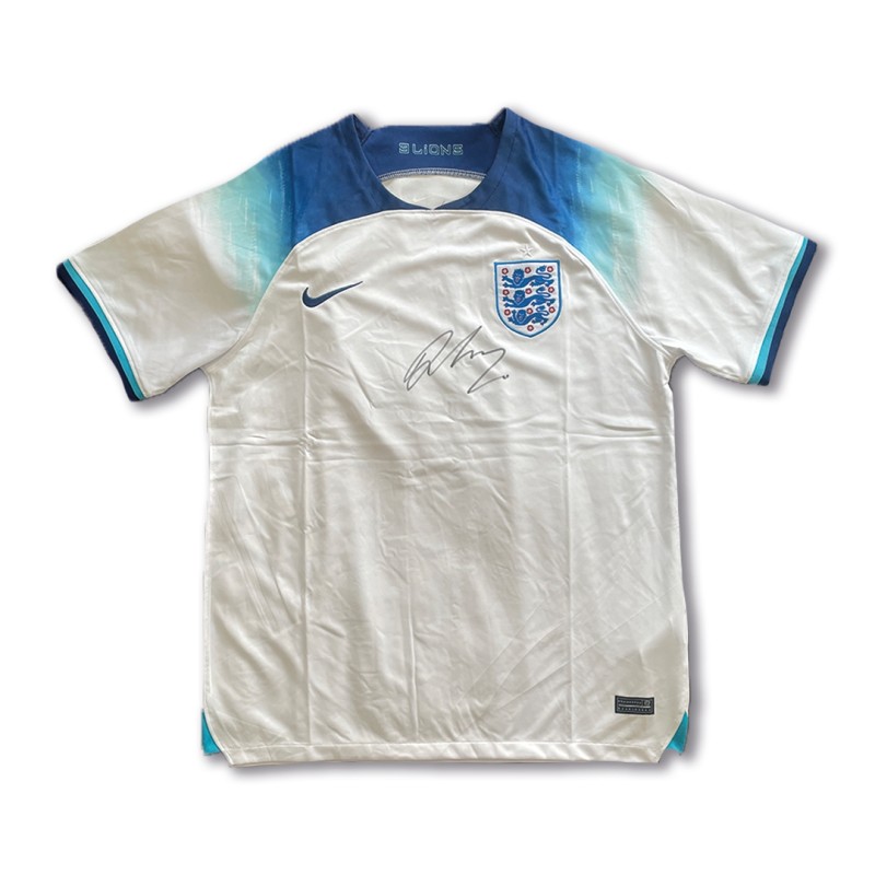 Declan Rice's England Signed Shirt