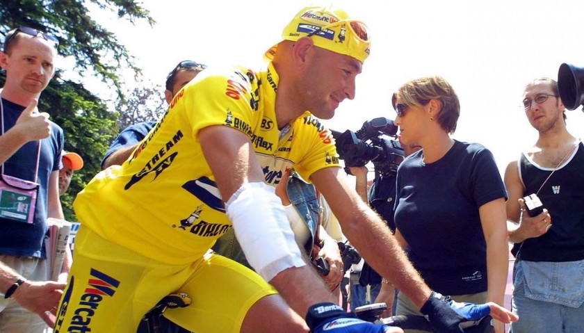 Pantani's Signed Race-Worn Shirt, 2001 Giro d'Italia
