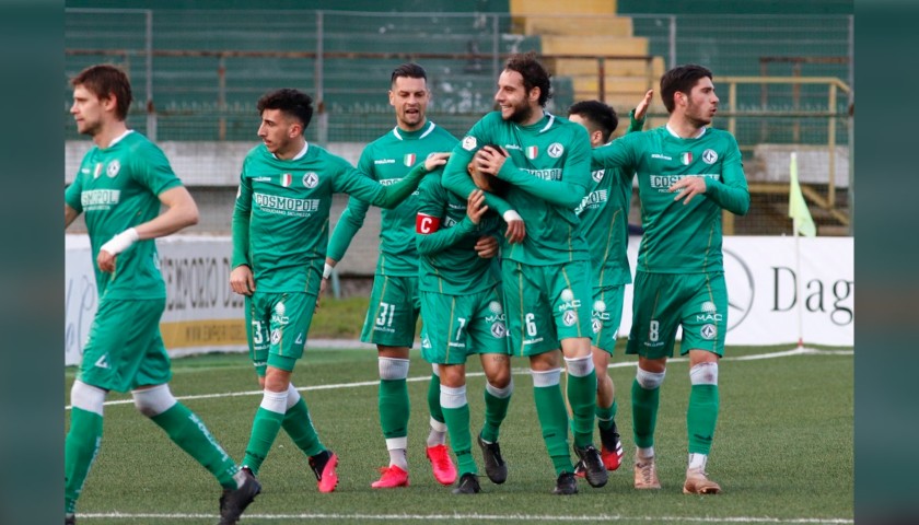Pozzebon's Avellino Match Shirt, 2019/20
