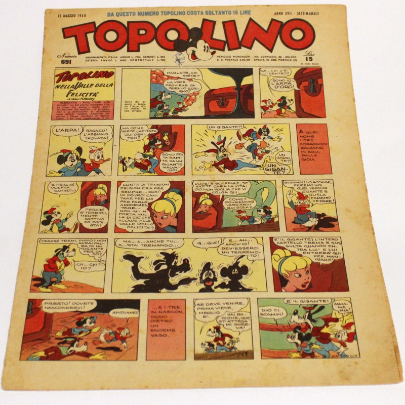 Topolino (Mickey Mouse), 1948 - Issue 691