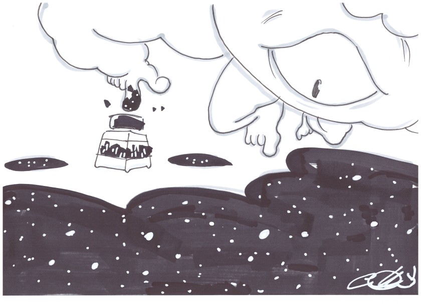 Exclusive Drawing by Artist Federico Gaddi at Caparezza’s concert in Bologna, 07/07/26 (Including a Complimentary Book, CD, and Vinyl Record) - In support of EMERGENCY