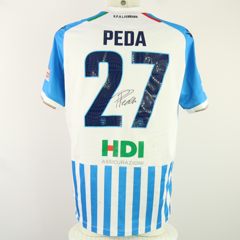 Peda's unwashed Signed Shirt, SPAL vs Pineto 2024 