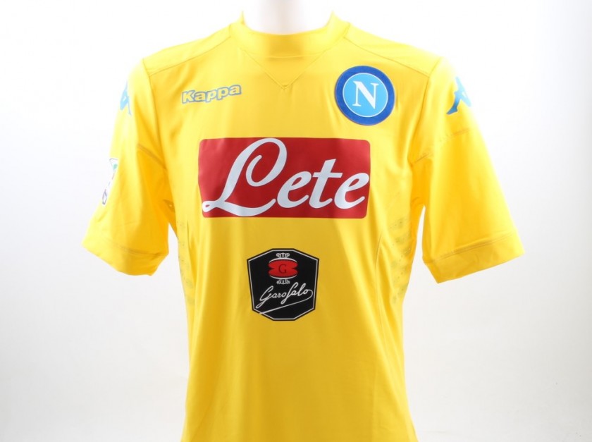 Reina Match issued/worn Shirt, Serie A 2015/16 - Signed