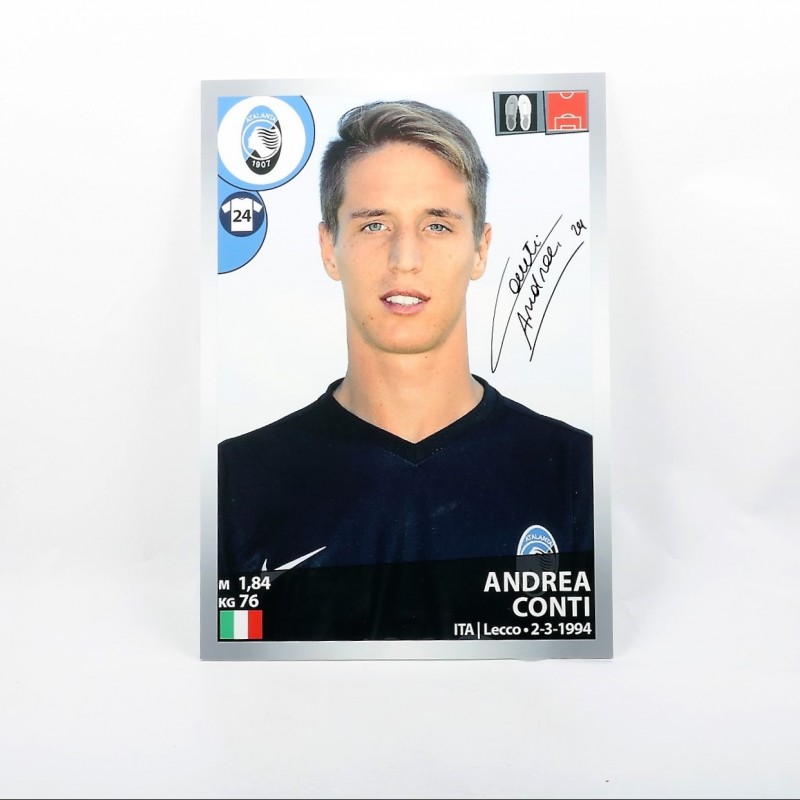 Conti, Limited Edition Box and Signed Maxi Sticker