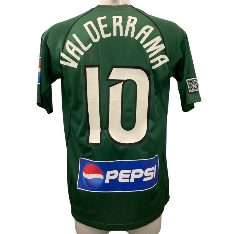 Valderrama's Colorado Rapids Match Worn Shirt, 2001/02
