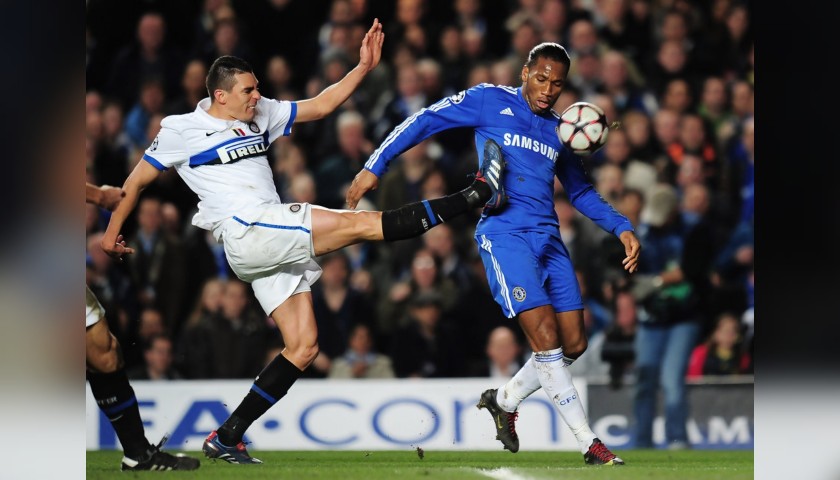 Drogba's Chelsea Match Shirt, UCL 2009/10