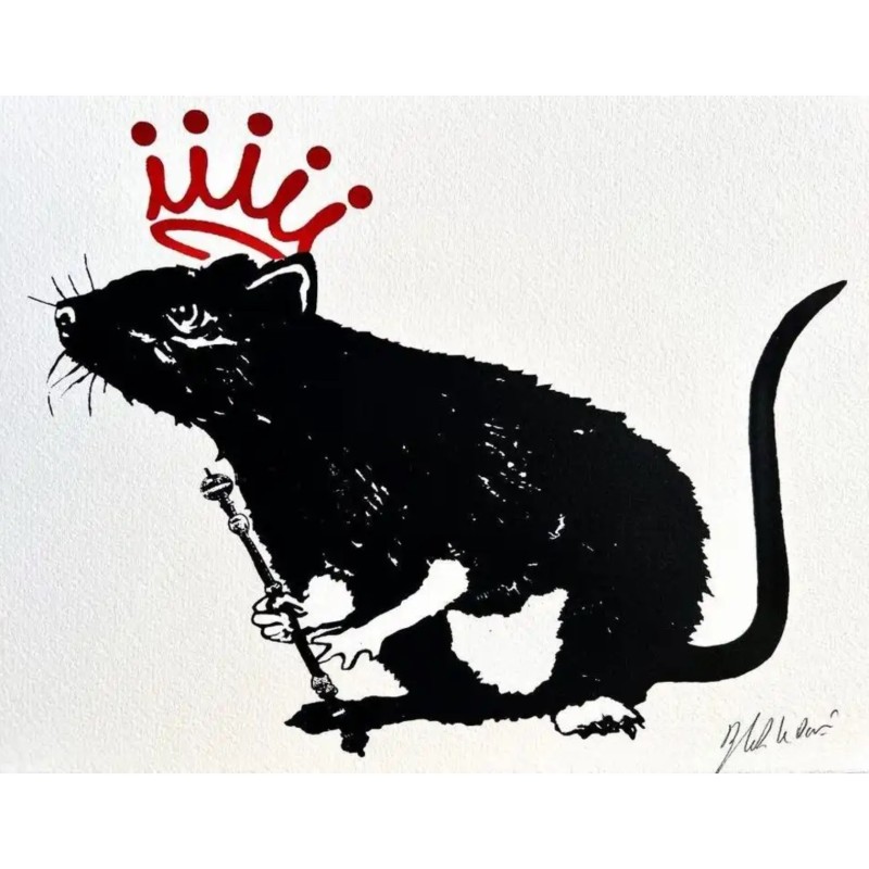 "The King" by Blek le Rat