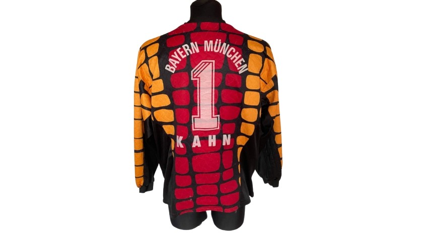 Oliver Kahn 1996 Match Worn Shirt 