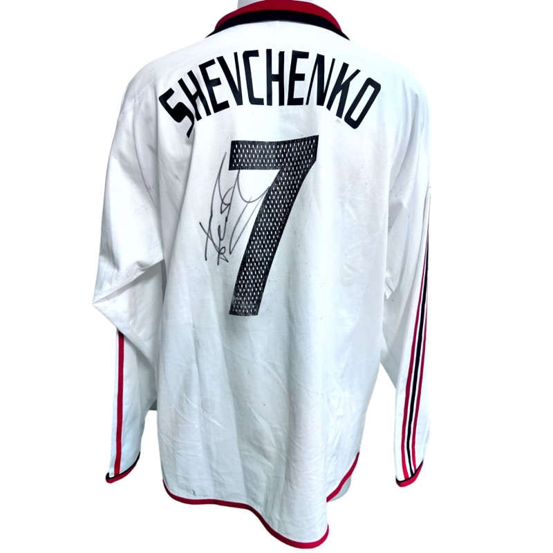 Shevchenko's Milan signed unwashed Shirt, 2003/04