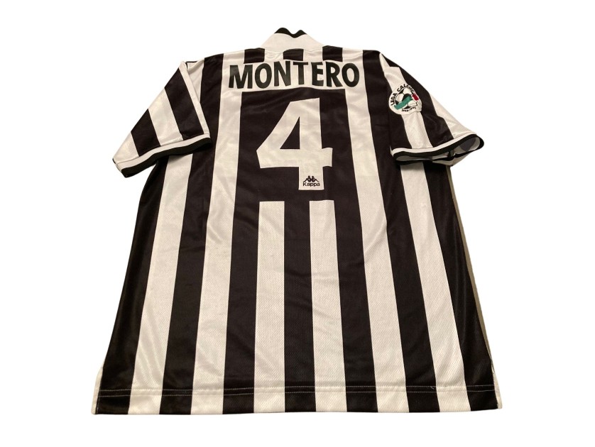 Montero's Juventus Match-Worn Shirt, 1996/97