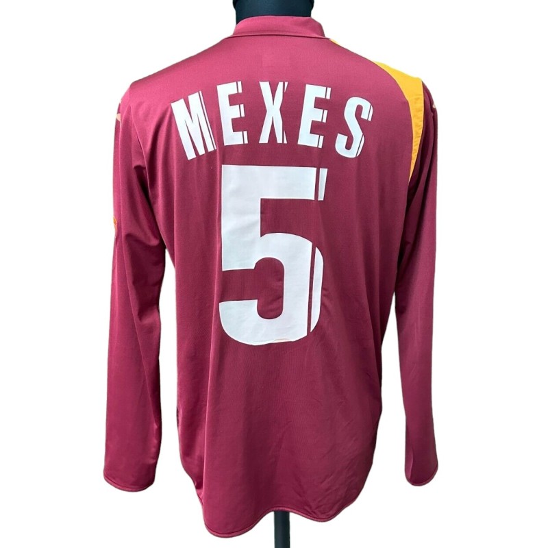 Mexes' Roma Match-Issued Shirt, 2005/06