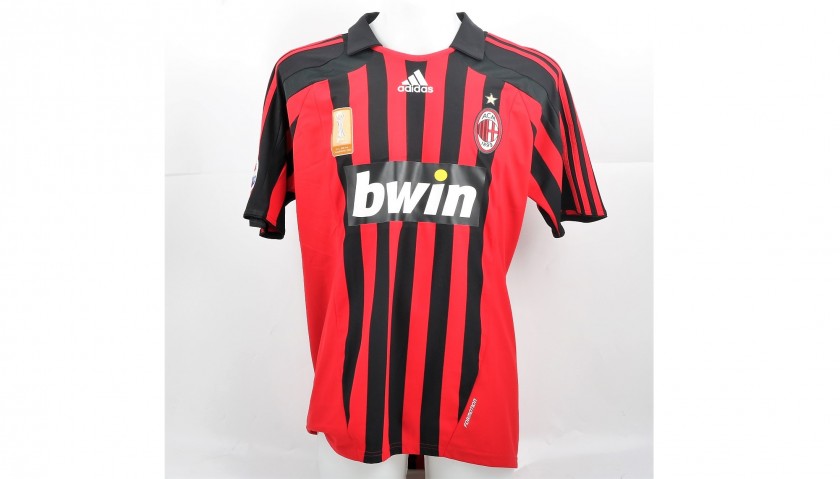 Andrea Pirlo Signed AC Milan 2008-09 Football Shirt. Standard