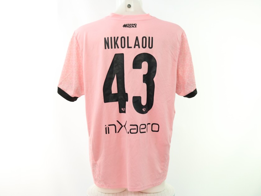 Maglia Nikolaou unwashed Palermo vs Modena 2025